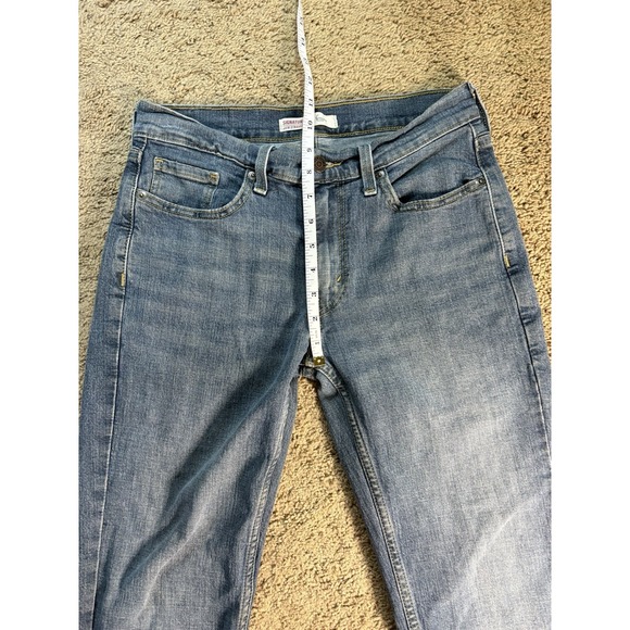 Levis Signature Straight Jeans Men 30x32 Straight Leg Blue Denim Mid Rise Preppy - Picture 6 of 9